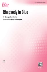 Rhapsody in Blue SATB choral sheet music cover